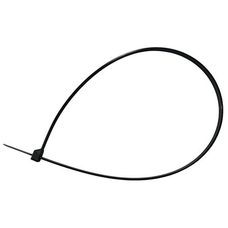 MIDWEST FASTENER 21" Black Nylon Plastic Cable Ties 50PK 08067